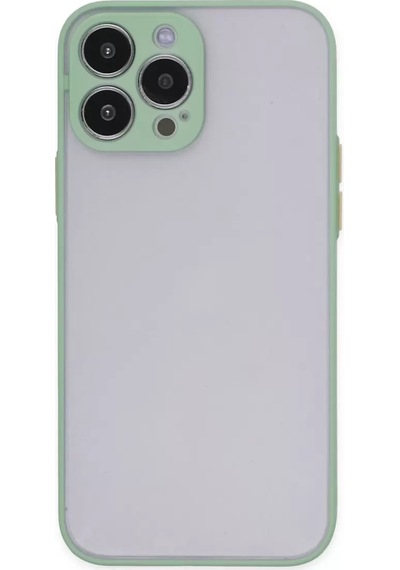 Newface Apple İphone 13 Pro Kılıf Montreal Silikon Kapak - Turkuaz