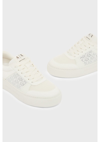 Armani Exchange Bayan Ayakkabı Xw002788 Af23057 U0011 Beyaz Beyaz