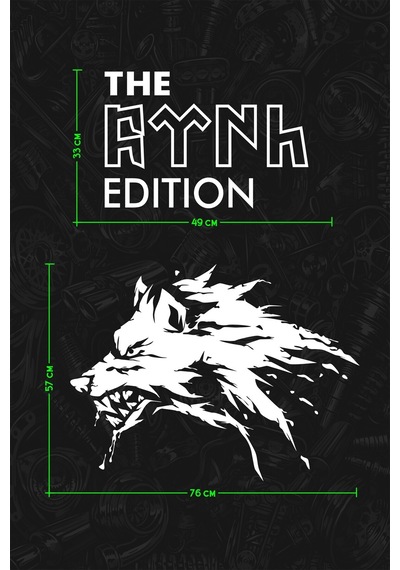 The Türk Edıtıon Sticker - Yan Gövde Kaplama Seti Hologram - 864812508