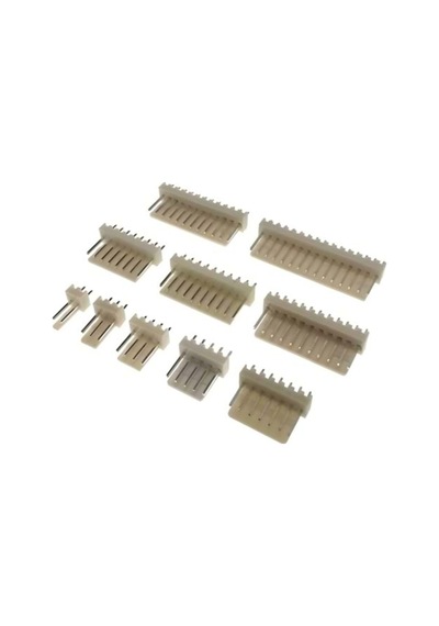 4 Pin Tunik Konnektör 2.54mm 180c Düz 10 Pcs Adet