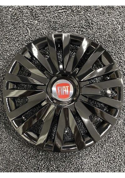 Fiat Stilo 15" Inç Kırılmaz Jant Kapağı Siyah 4 Adet 5911syhfiat