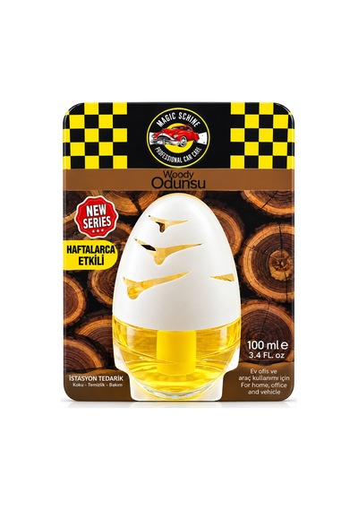 24'lü Odunsu Kavanoz Koku 100 Ml