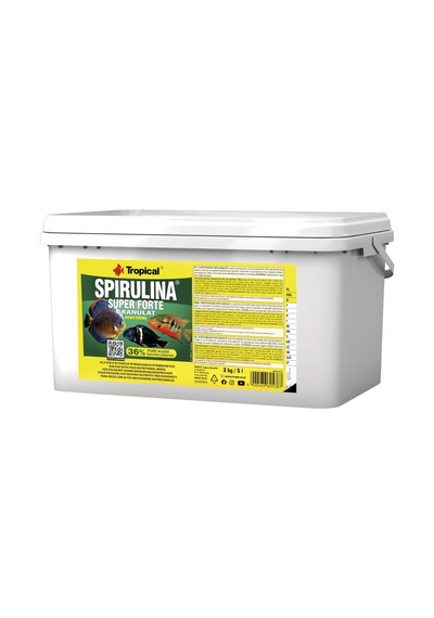 Tropical Super Spirulina Forte Gran 500 Gr Açık