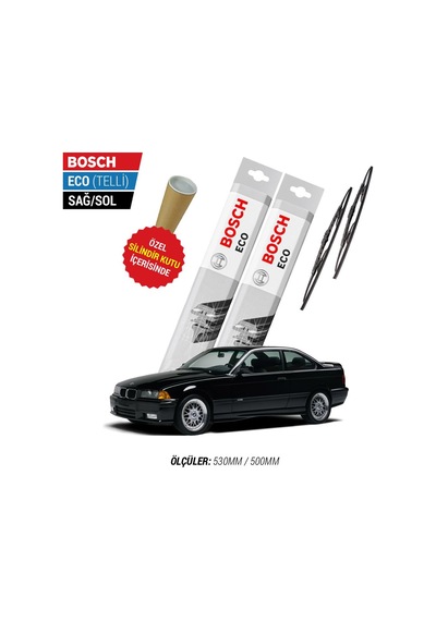 Bosch Eco BMW 3 E36 Silecek Takımı (1991-1998)