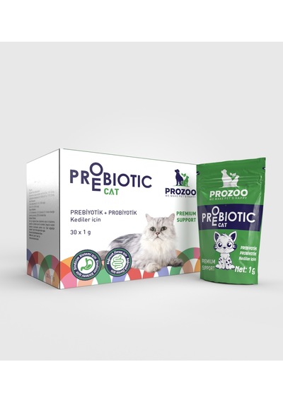 Prozoo Kediler İçin Probiyotik Prebiyotik Takviyesi 30 x 1 G
