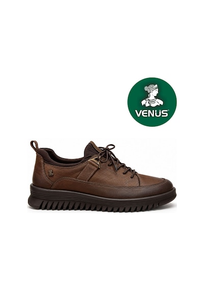 Venüs Tipaso Hakiki Deri Comfort Ortopedik Kadın Casual Ayakkabı Vizon
