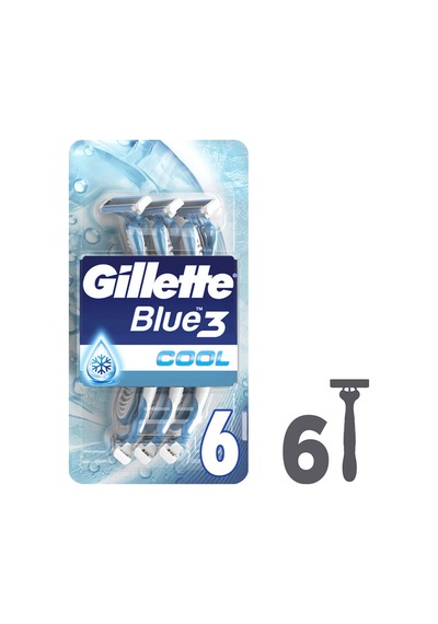 2 Adet Gillette Blue3 Tıraş Bıçağı 6'lı Cool