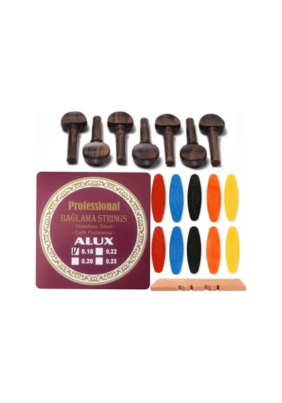 Alux 0.18 Çelik Pelesenk Burgu Tezene Eşik 4'Lü Set