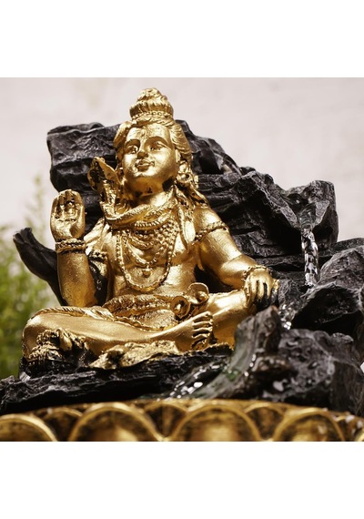 Zen Shiva Temalı Su Şelalasi
