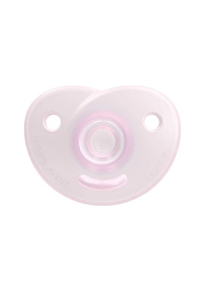 Philips Avent Soothie Emzik, 0 6 Ay Kız Bebekler İçin, 2'li Paket, Ortodontik Silikon, Bpa İçermez, Tek Parça Tas Çok Renkli