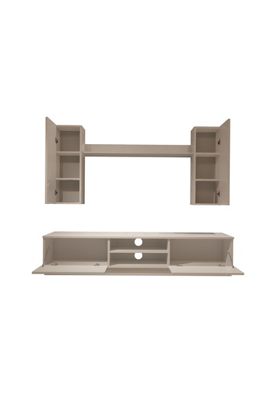 Decoraktiv Eko 5db Mdf Dvd Tv Ünitesi Tv Sehpası Beyaz
