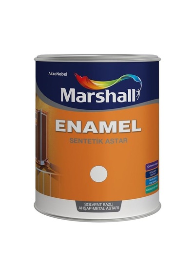 Marshall Enamel Ahşap Metal Astarı Beyaz 1kg/0,63l
