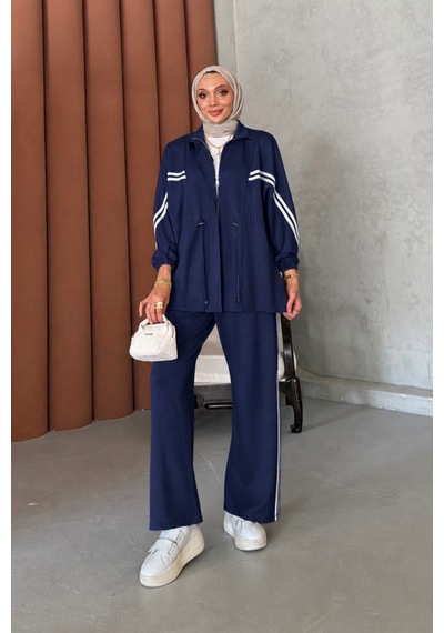 Riella Butik Ndidi Tesettür Takım Lacivert