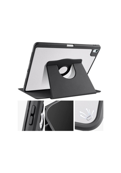 Apple İpad Air 13 2025 M3 Kılıf Dönebilen Şeffaf Tasarımlı Kalem Bölmeli Standlı Kılıf Kapaklı Kılıf Apple İpad Air 13 2025 M3 Kılıf Dönebilen Şeffaf Tasarımlı Kalem Bölmeli Standlı Kılıf Kapaklı Kılıf