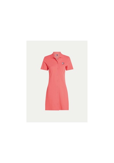 Tommy Jeans Kadın Pembe Elbise Çok Renkli