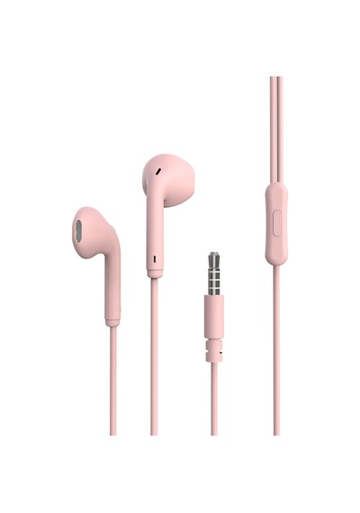 Er06 3.5mm Kulaklık-pembe Uyumlu