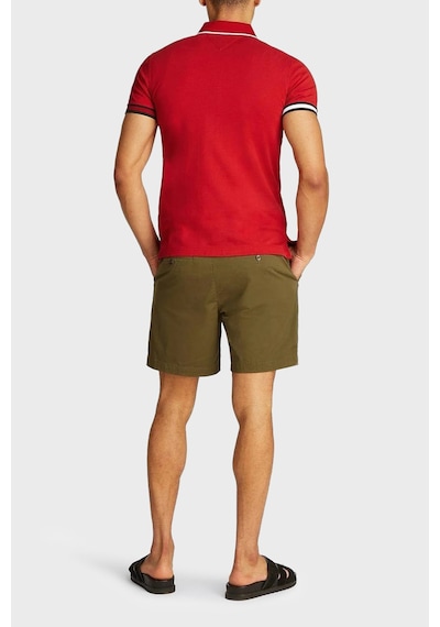 Tommy Hilfiger Erkek Polo Yaka T Shirt Mw0mw38458 Xld Kırmızı kırmızı