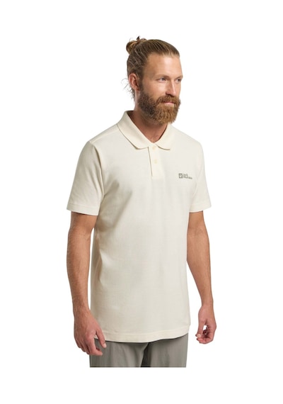 Jack Wolfskin Jack Wolfskın Essentıal Polo M 5127 Beyaz