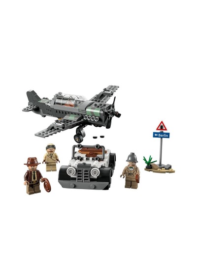Lego Disney Indiana Jones Avcı Uçağı Takibi 77012