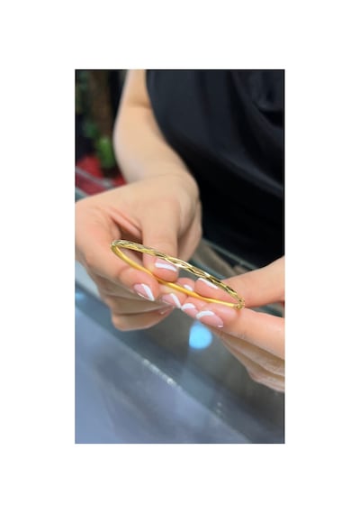 8 Gr Gram Yatırımlık Işçiliksiz Baklava Dilimi Ajda Bilezik 22 Ayar Altın