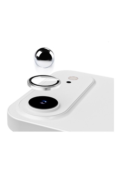 Apple Uyumlu iPhone 17 Air Metal Çerçeveli Temperli Kamera Lens Koruyucu Mavi