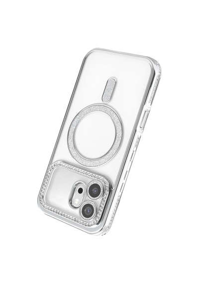 Newface Huawei Honor 600 Joke Simli Magneticsafe Kılıf Gümüş