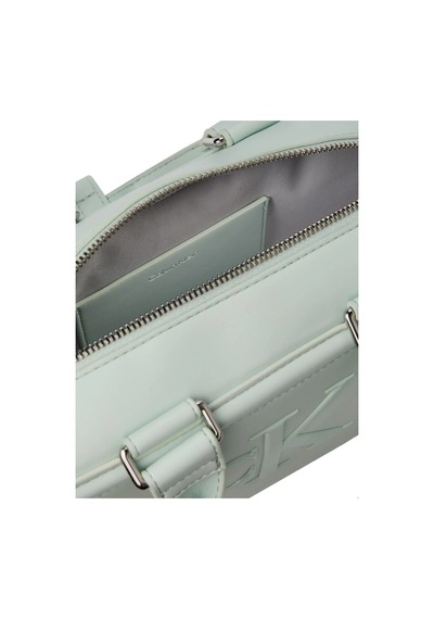 Calvin Klein Lv04f3411gu3l Bold Ck Elongated Kadın El Çantası Mavi