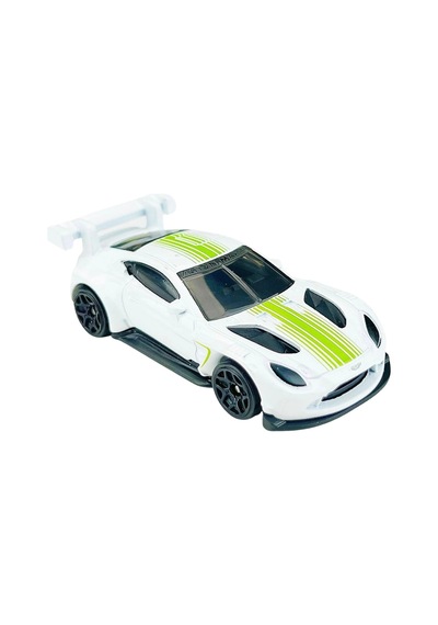 Hot Wheels 2024 Aston Martin Vantage Gt3 - Hw Exoticars Beyaz 1/64 Diecast Model Araba Çok Renkli