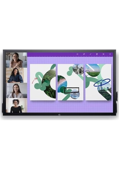 Dell 75" Ips Dokunmatık P7524qt 4k Interaktıf Monitör