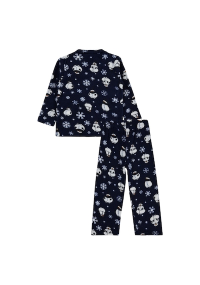 Civil Boys Kardan Adam Baskılı 2-5 Yaş Pijama Takımı - Lacivert