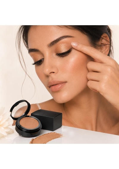 Lexroo Vegan Krem Göz Farı - No. 308 Temiz Içerik, Uzun Süre Kalıcı & Mono Cream Eyeshadow