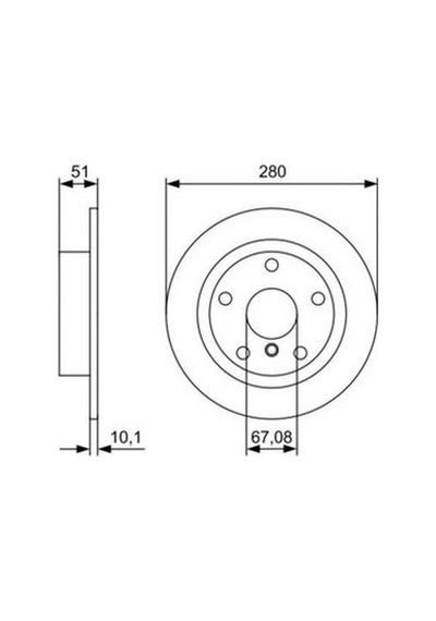 Bmw İ3s İ01 120ah 2018-2023 Bosch Arka Disk 2 Adet