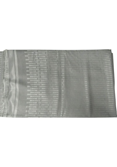 İmannoor Pamuk İpek Şal 80x210 Cm Gri