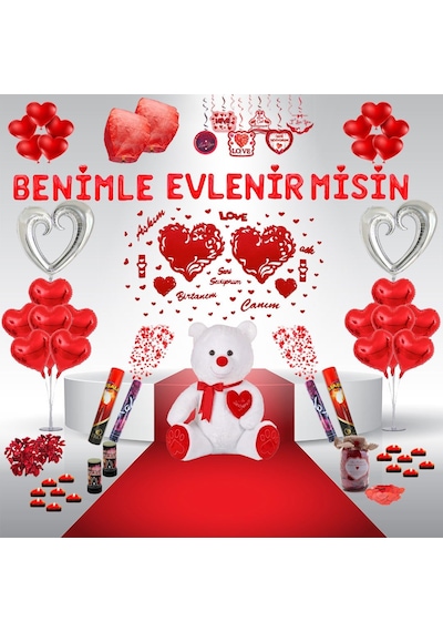 Evlilik Teklifi Paketi Süper Set