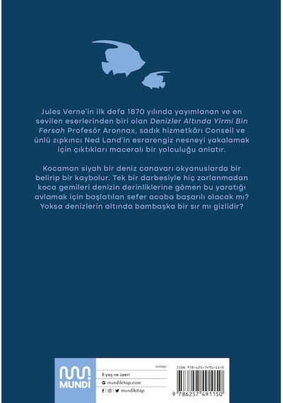 Denizler Altında Yirmi Bin Fersah - Jules Verne - Mundi