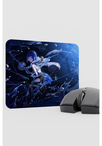 Yelan Genshin Impact Anime Gacha V4 - 22x18 Gaming Mouse Pad Fare Altlığı