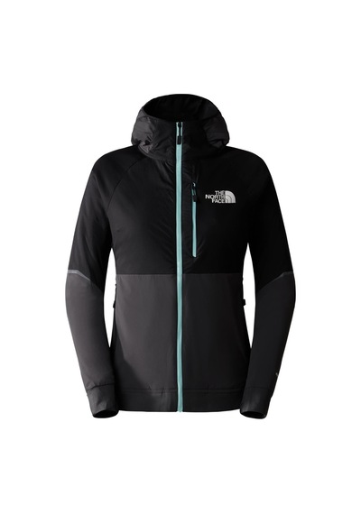 The North Face Kadın Dawn Turn Hybrid Ventrix Hoodie Ceket Gri/siyah 001