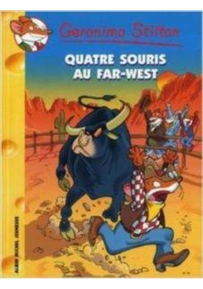 Quatre souris au Far West! (Tome 32 ) 9782226173874