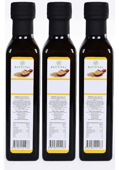 Bayvital Susam Yağı 3 x 250 ML