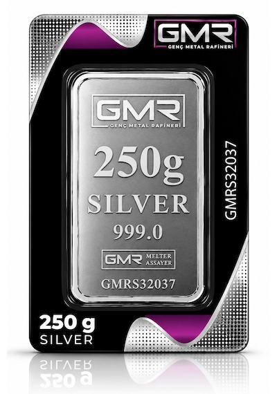 250 Gram Gümüş Külçe Altın Market Kuyumculuk Adg