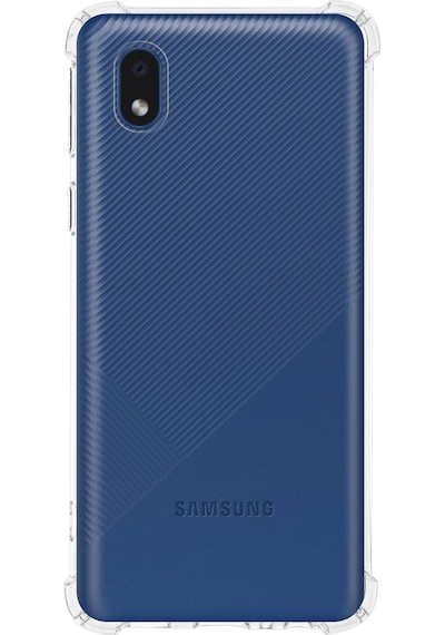 Samsung Galaxy Uyumlu A01 Core Köşe Korumalı Airbag Antishock Silikon Kapak