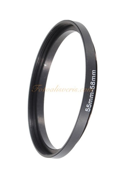55Mm-58Mm Dönüştürücü Step Up Halka Adaptör 55-58Mm 55Mm-58Mm Dönüştürücü Step Up Halka Adaptör 55-58Mm