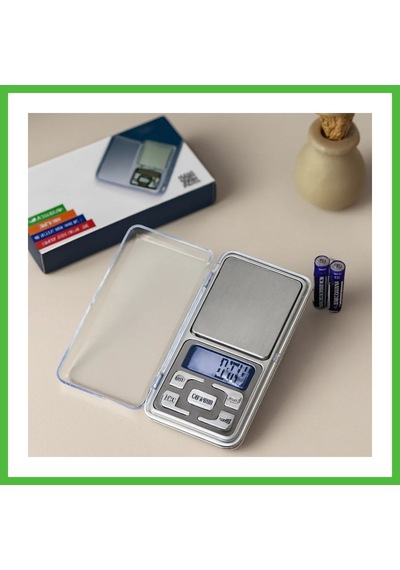 Vaveni Mini Hassas Terazi 300g/0.01g 6x12 Cm Şeffaf Kapaklı, Pilli Arz