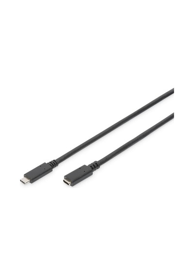Digitus Ak-300210-007-s 0.7 Mt Usb 3.1type C Gen2 To Usb 3.1type C Gen2 Erkek-dişi 5a 10gb V3.1 Usb Kablo