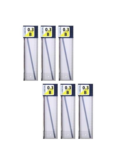 0.3 Kalem Ucu 60 mm 6 Paket 0,3 Min Kalem Uç Teknik Kalem Yedeği Mono Tombow 60 mm 6 Paket