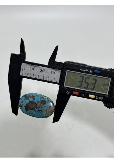 Okyanus Temalı Doğal Kabaşon Firuze Taşı 66,6 Karat - Turkuaz Taşı 13,34 Gram