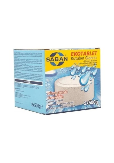 Nem Alıcı Yedek Tablet 2 Adet 500 Gr Naturel Kokusuz Diğer