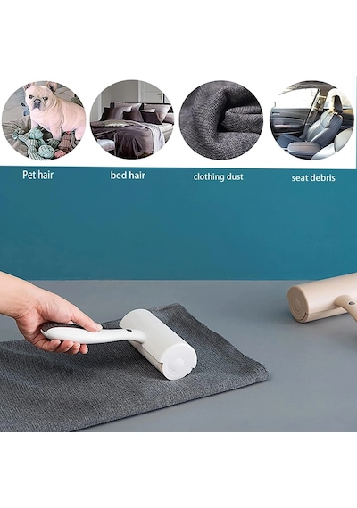 Özel Üretim Kıyafet Koltuk Temizleme Pratik Tüy Toplama Rulosu Kapaklı Ergonomik Taşınabilir Çok Renkli