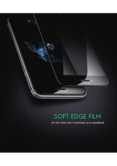 Apple Uyumlu   iPhone 6Plus Tam Kaplayan 6D Fiber Nano Ekran Koruyucu
