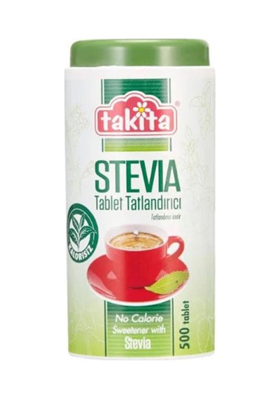 Takita Stevia Tablet Tatlandırıcı 500 Ad 30 G - 5 Adet Tarı